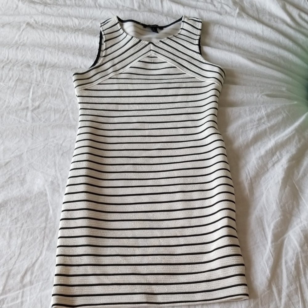 Black and white dress